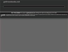 Tablet Screenshot of getfreeebooks.net